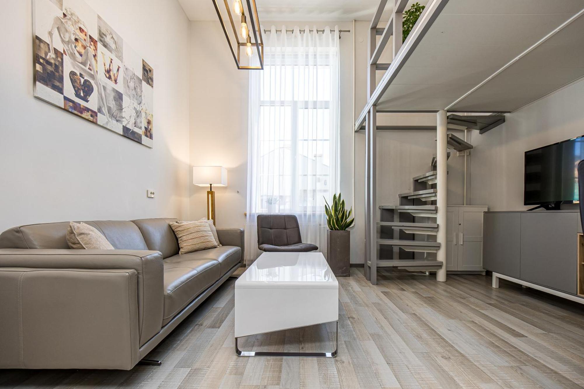 Loft Apartment In Klaipeda Oldtown エクステリア 写真